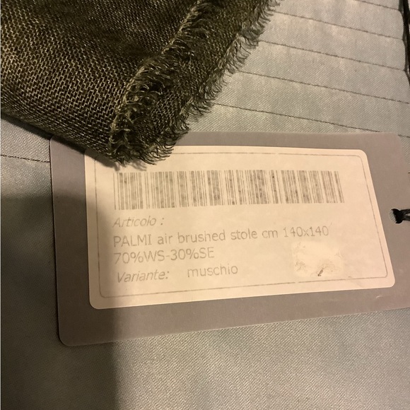 Richiami Silk & Cashmere Scarf Wrap Made In Italy - Picture 6 of 6